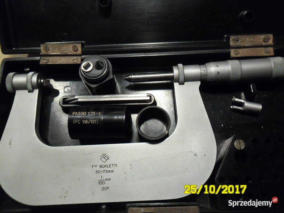 Mikrometr do gwintu 5075mm Wieluń