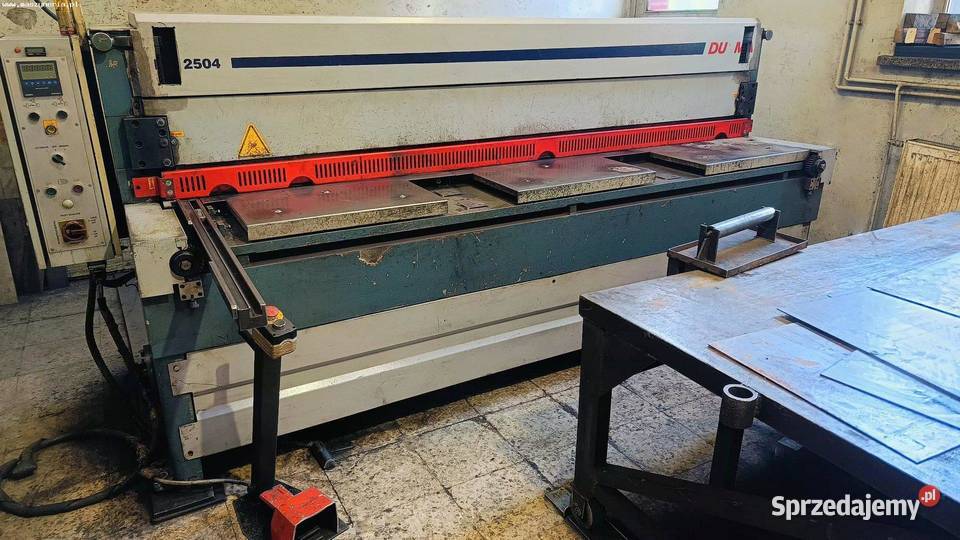 Nożyce gilotynowe DURMA MS 2504 Jelenia Góra