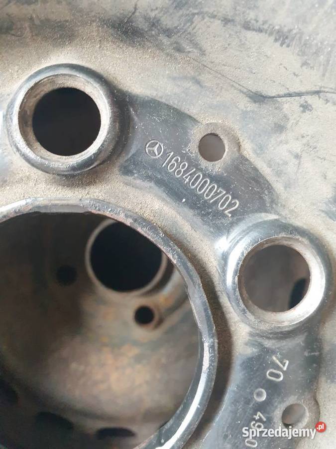 Felga stalowa 15Mercedes opona Maxxis 19550R15 Dobre Miasto sprzedam