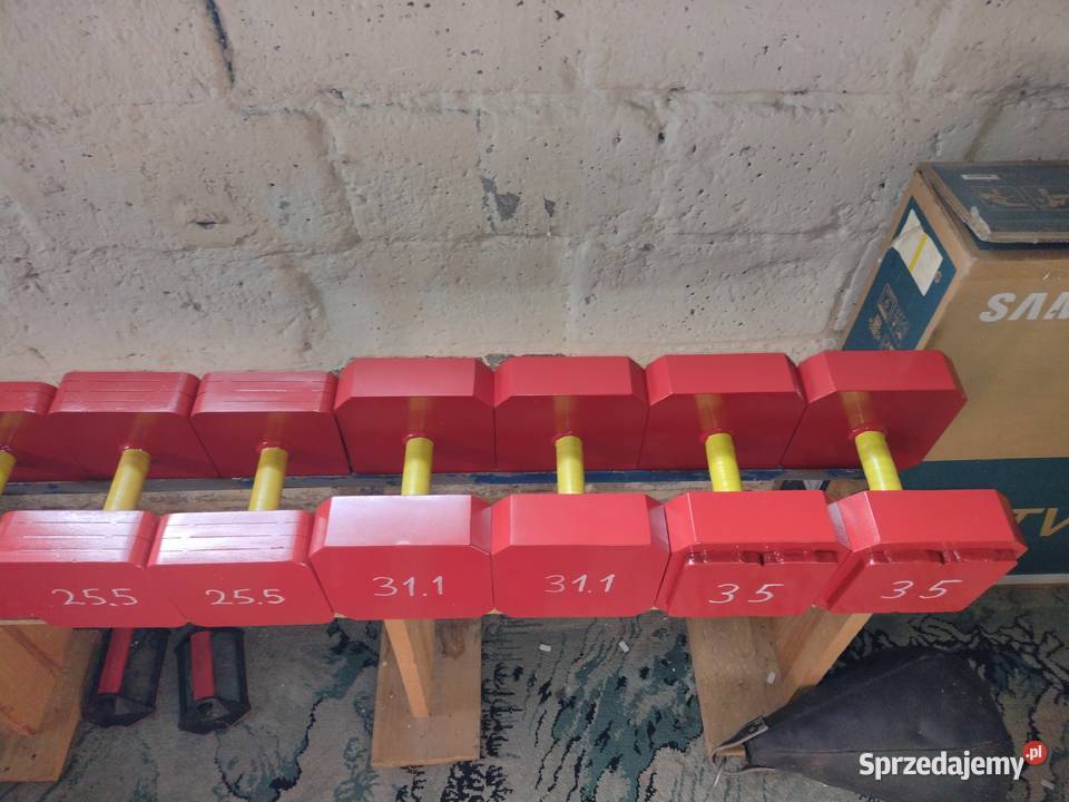 Obciążenie stalowe spawane hantle Kolonia Lesiów