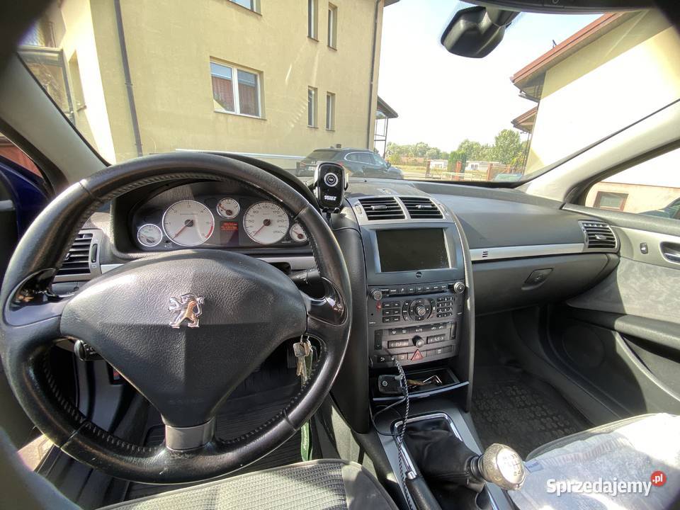 Peugeot 407 20 hdi sedan poduszka powietrzna 407 Motoryzacja sprzedam