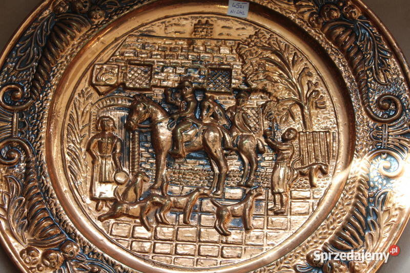 Dekoracyjny talerz miedziany 242 FiaF Szczecin