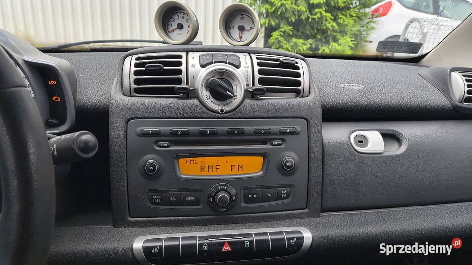 Smart Fortwo W451 Passion srebrny śląskie Tychy