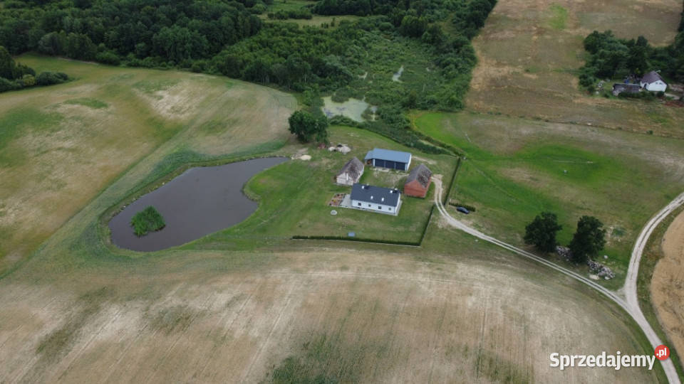 Dom i Urokliwe siedlisko na 25 Hektarach zachodniopomorskie Knyki