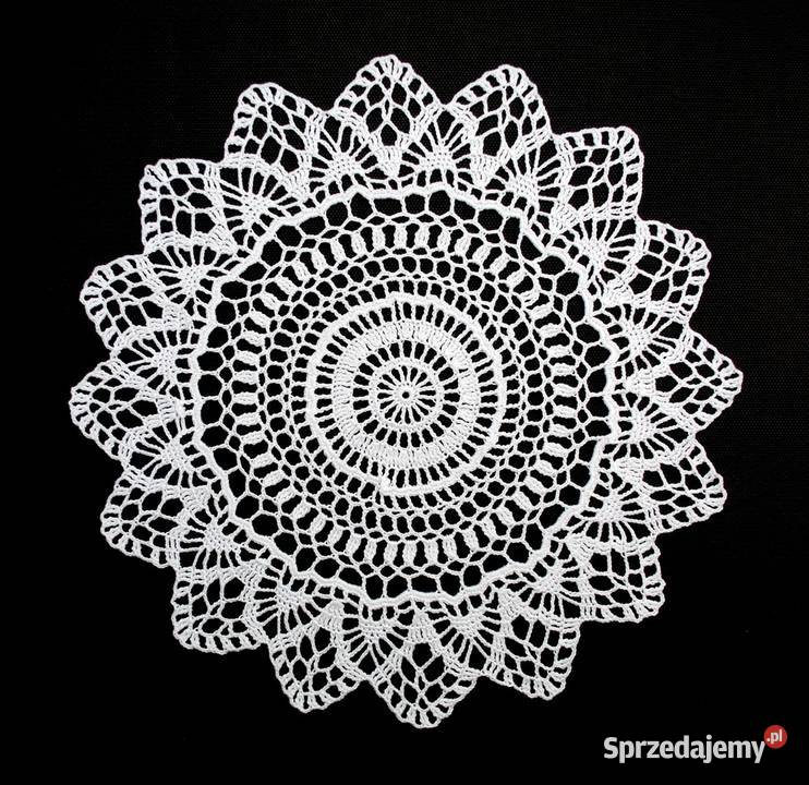 Serwetka szydełkowa 27 NA ZAMÓWIENIE S138 opolskie Kluczbork