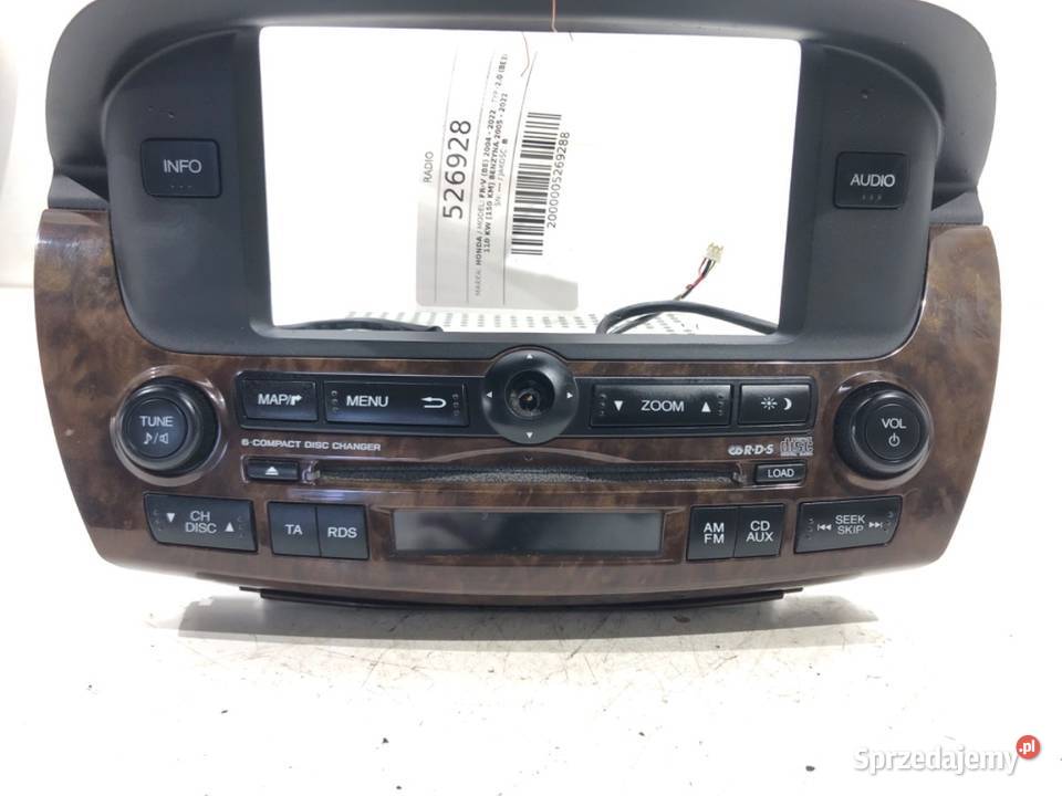 RADIO NAWIGACJA HONDA FRV 39810SJDE91 ODTWARZACZ sprzedam
