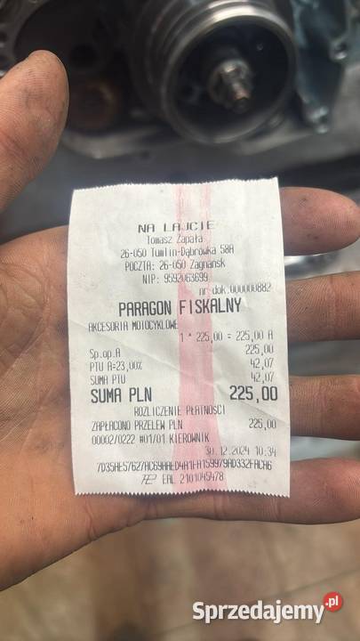 Honda crf 450 nieuszkodzony Uście Gorlickie