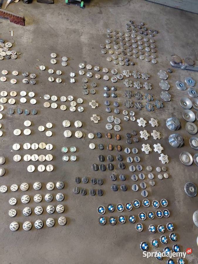 Kapsle dekielki emblematy felg aluminiowych Padniewko