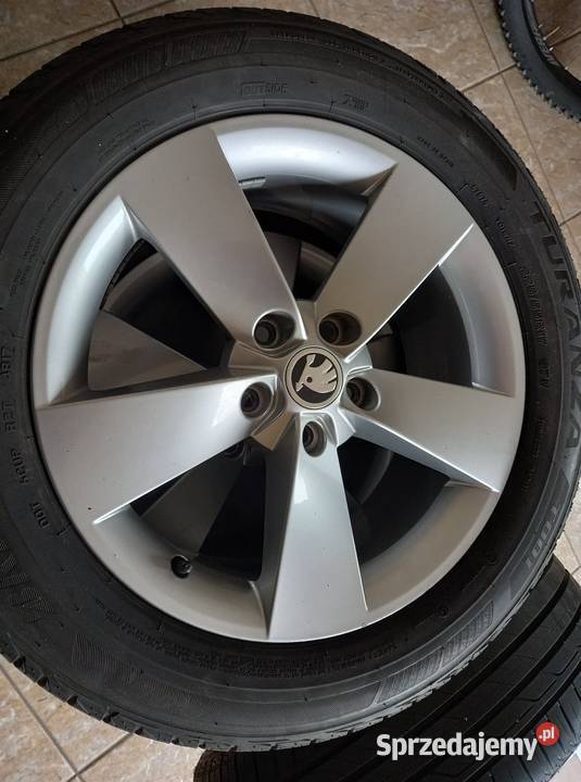 kpl kół alu 5x112 22555r17 vw seat skoda audi sprzedam