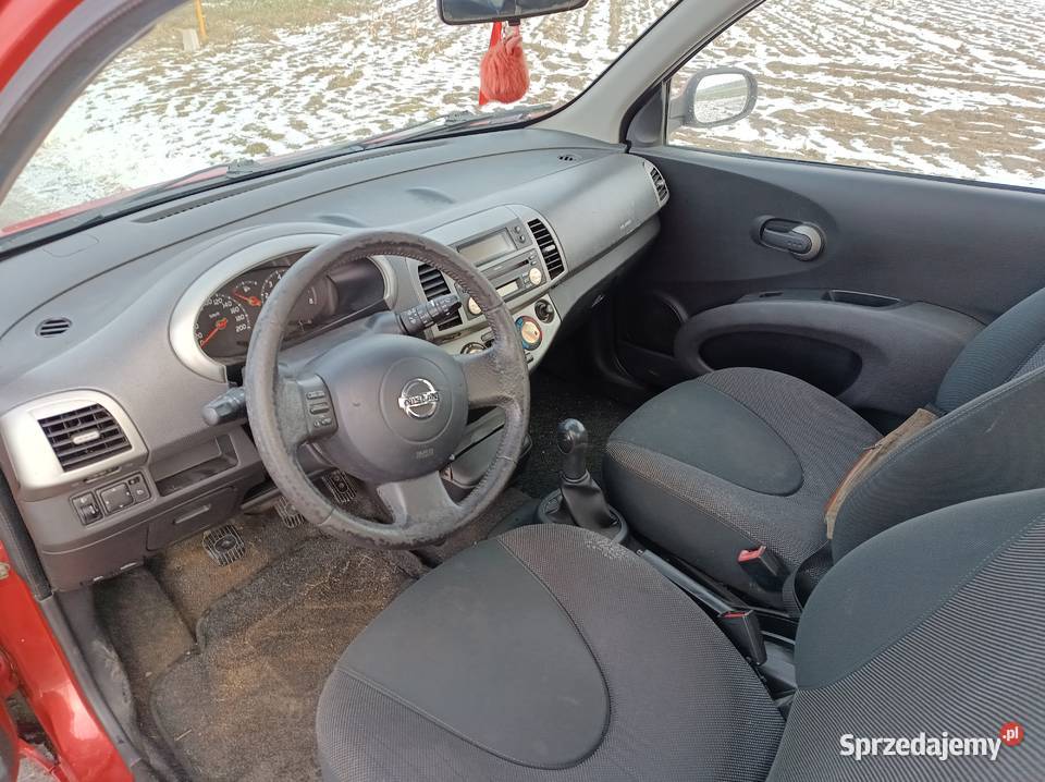 Nissan Micra 2005 klima abs elektryczne szyby wielkopolskie Chomęcice sprzedam