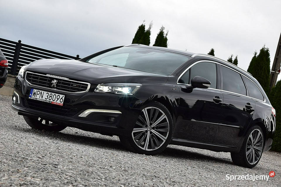 Peugeot 508 20HDI 180 GTline Led Skóra Kamera elektrycznie ustawiane fotele 508