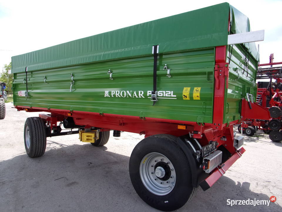 NOWA Przyczepa rolnicza PRONAR PT612L paletowa w Opoczno