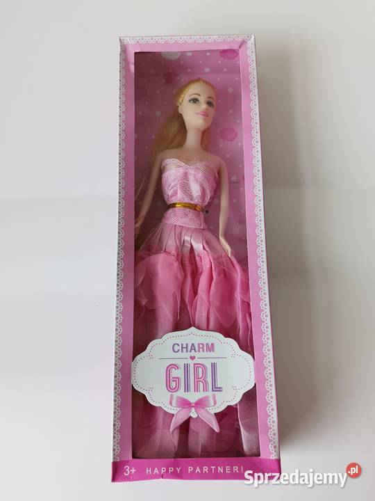 Lalka CHARM GIRL w różowej sukience zabawka Lalki i akcesoria Gdynia