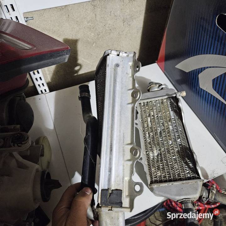 Chłodnice chłodnica prawa lewa YZ 125 06 alu śląskie Rybnik