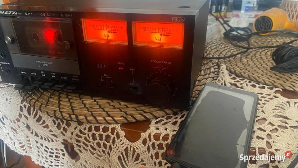 Unitra M 8041 Magnetofon Kasetowy Tychy