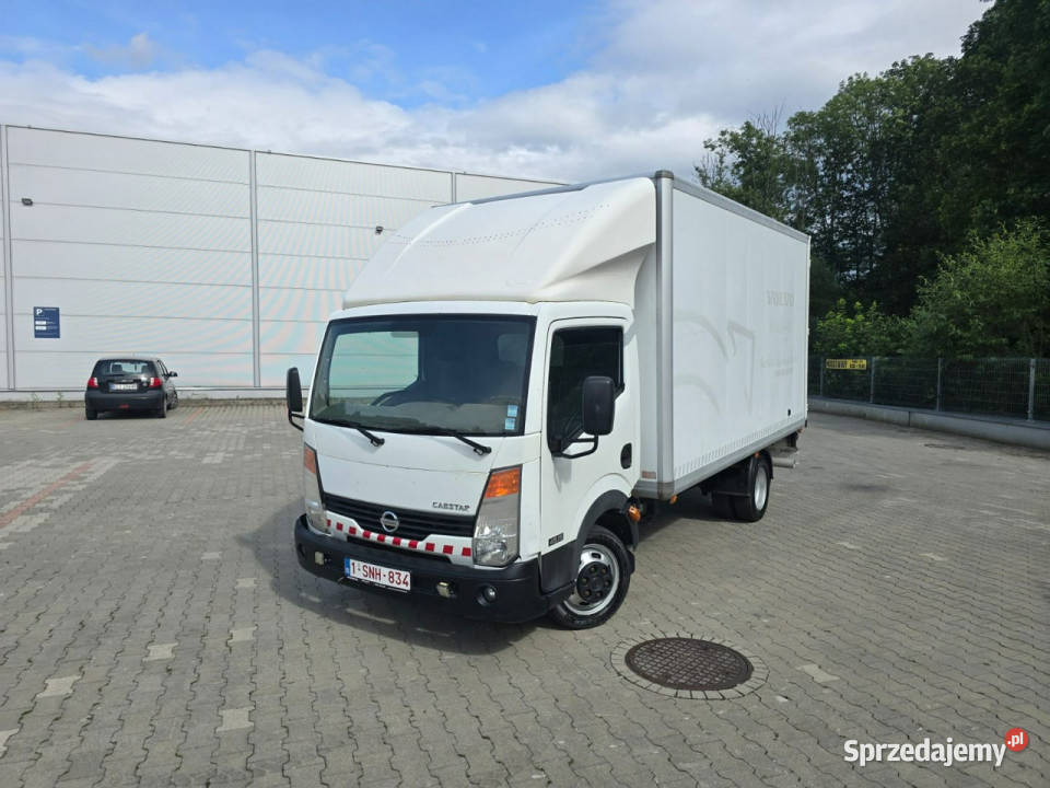 Nissan Cabstar 30 DCI 150 Kontener dł 420 biały Motoryzacja małopolskie Limanowa
