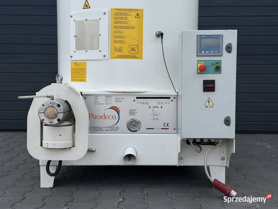 Brykieciarka hydrauliczna do trocin PRODECO E60S Łabuńki Pierwsze sprzedam