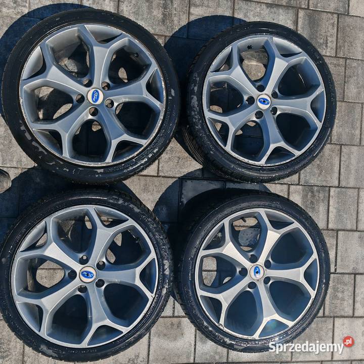 Cztery felgi z oponami R18 5x108 ET 45 Średnica 18" dolnośląskie