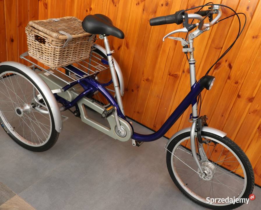 Trójkołowy rower rehabilitacyjny Vanraam mazowieckie Milanówek