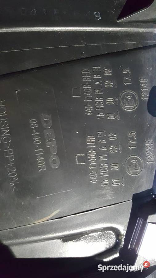 Reflektor P MERCEDES VITO 09031010 DEPO Gniewkowo