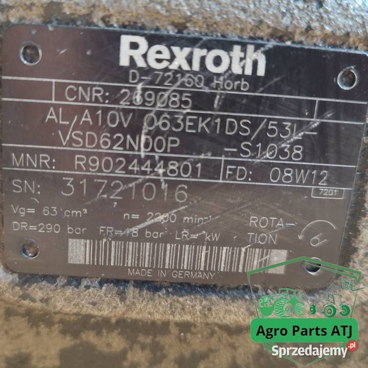Pompa hydrauliczna R992000802 Rexroth Ciechanowiec