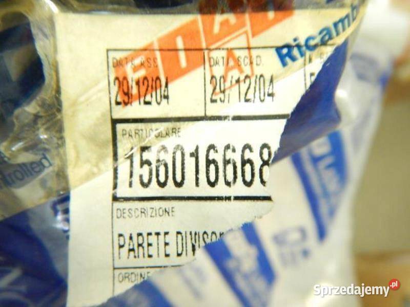 OSŁONA TAPICERKA BAGAŻNIKA FIAT MAREA 9602 Osłony i zaślepki Osłony i zaślepki sprzedam