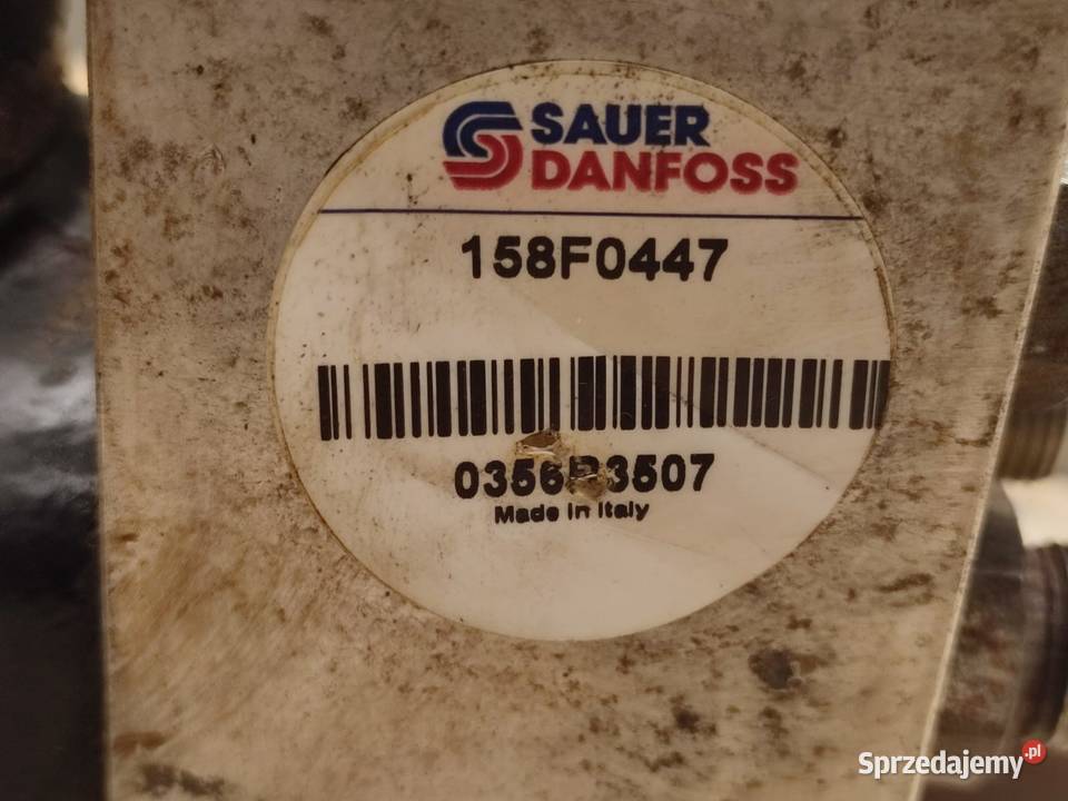 Blok hydrauliczny 158F0447 SAUER DANFOSS CAT wielkopolskie Wilkowo