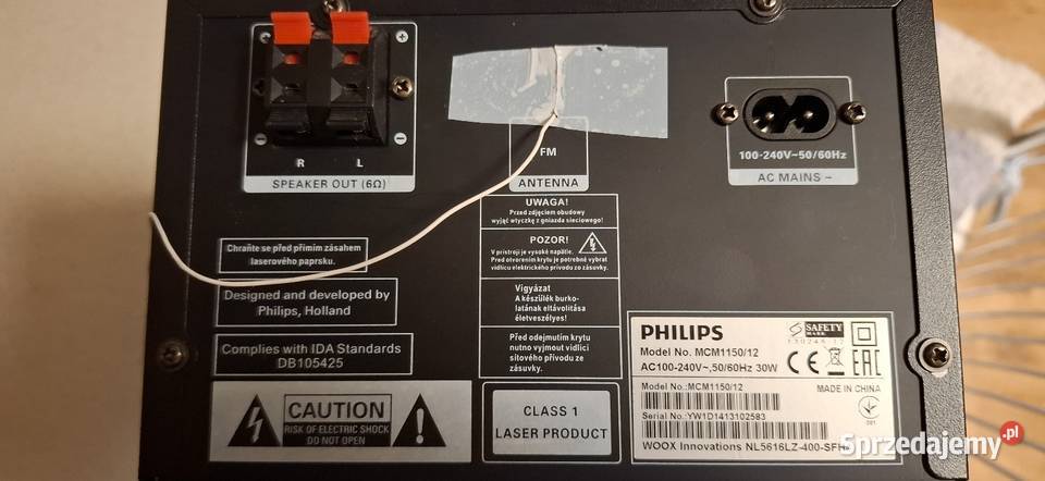 Mikro wieża Philips z USB MCM 115012 Wieże i miniwieże