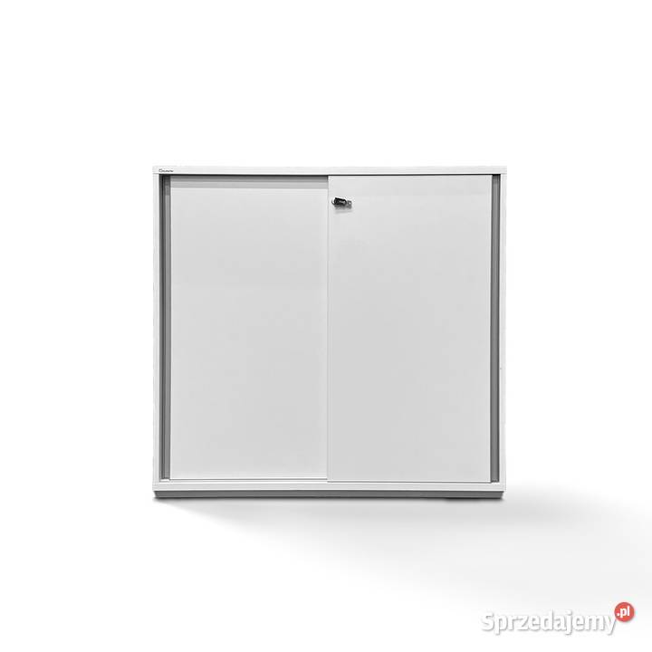 Szafa biurowa modułowa Neudoerfler Lineo biała Kraków