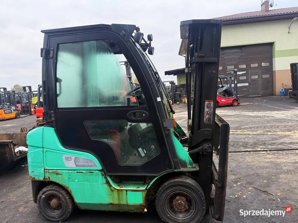 wózek widłowy MITSUBISHI FG18 FG25 kabina Działoszyn