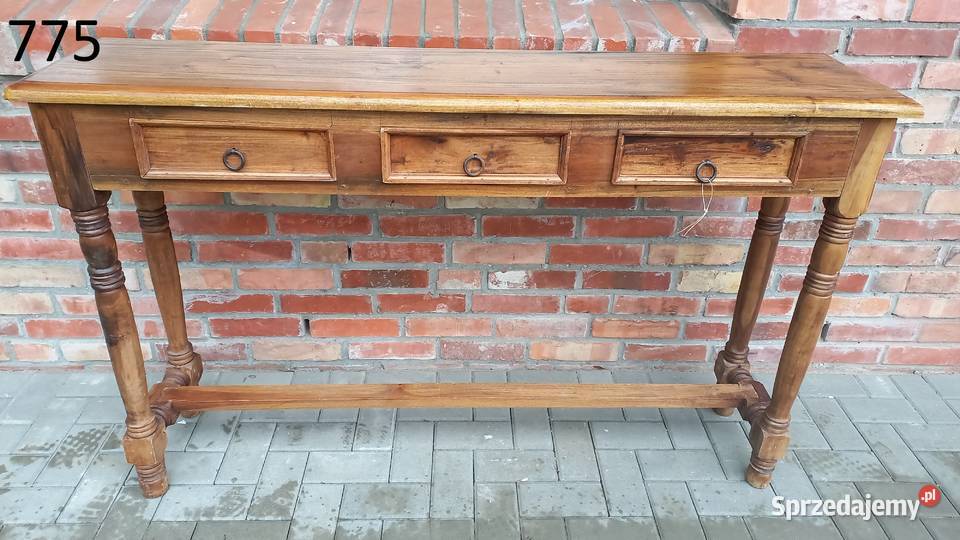 Konsolka Konsola drewniana rustykalna Komoda zachodniopomorskie Gawroniec