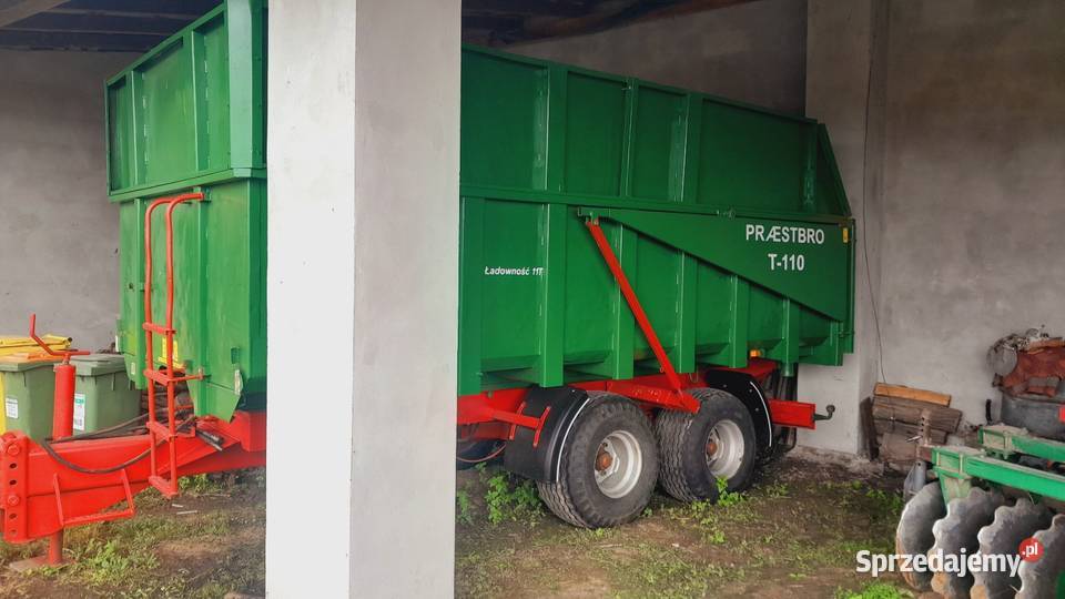 Przyczepa skorupowa Agromet Warfama 13t Sieradz sprzedam