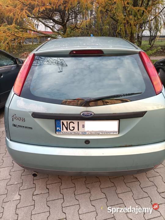 Ford Focus Ambiente Mk1 16 16V Zetec 100 2000r nieuszkodzony Giżycko