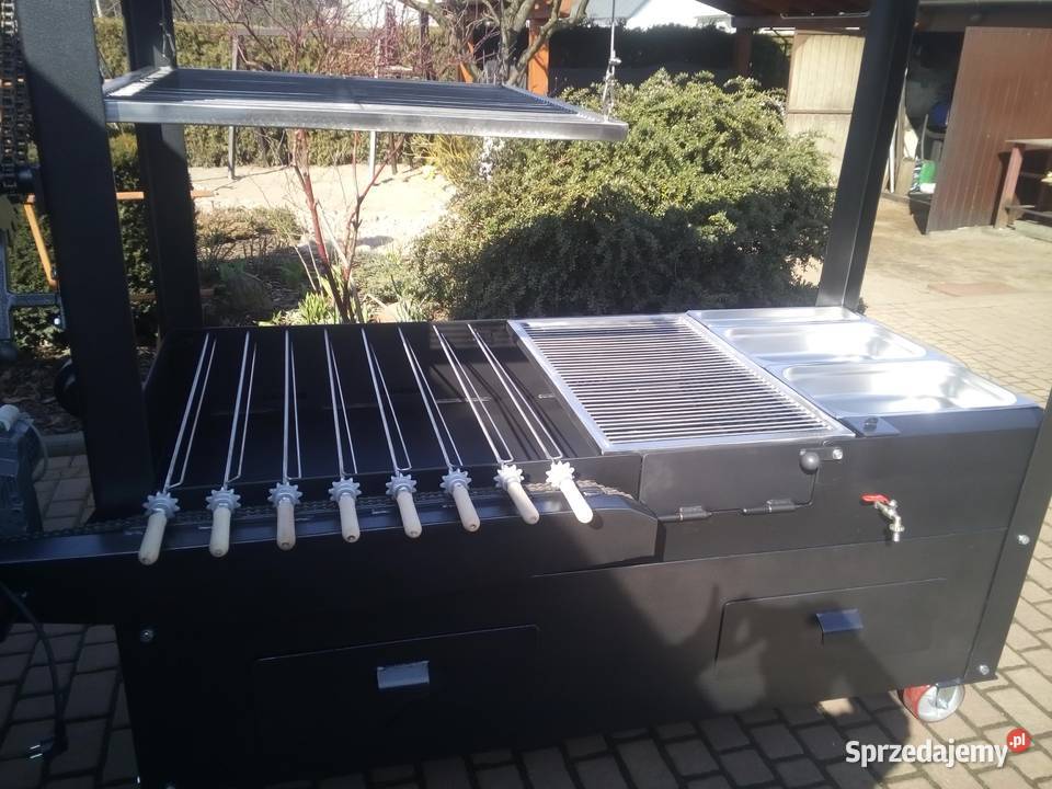 Gastronomiczny grill cateringowy węglowy Damasławek