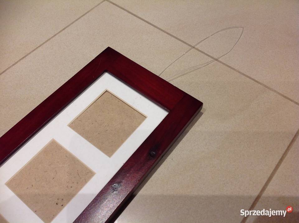 Ramka Drewniana Na Zdjęcia Bordowa Ramki i ramy Nowa Sól