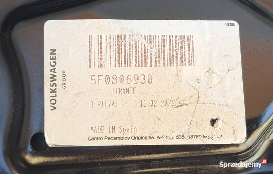 Mocowanie Reflektora Prawe Seat Leon III 5F dolnośląskie Mielęcin sprzedam