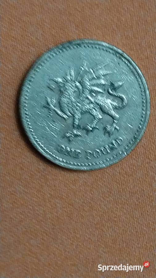 Moneta 1 funt 2000r Golub-Dobrzyń