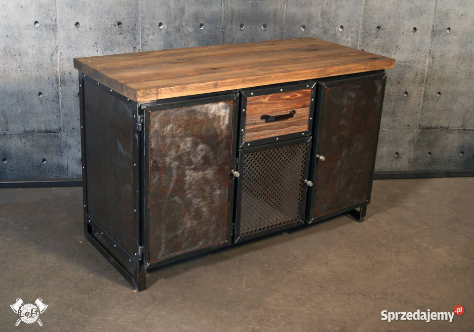 Szafka komoda loftowa OLD TOWN Wrocław sprzedam