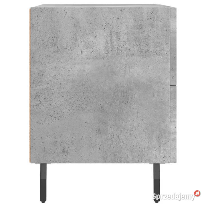 Szafka nocna szarość betonu 40x35x475 WM827348