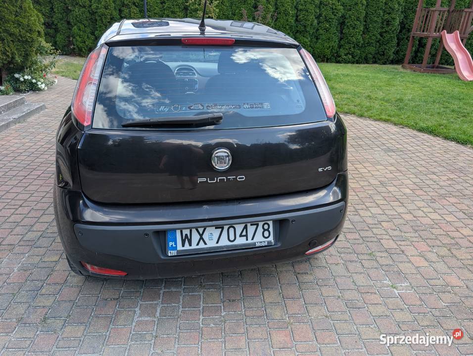 Fiat Punto Evo 14 8V 78 2012 r Benzyna 159 500 Szczytniki sprzedam