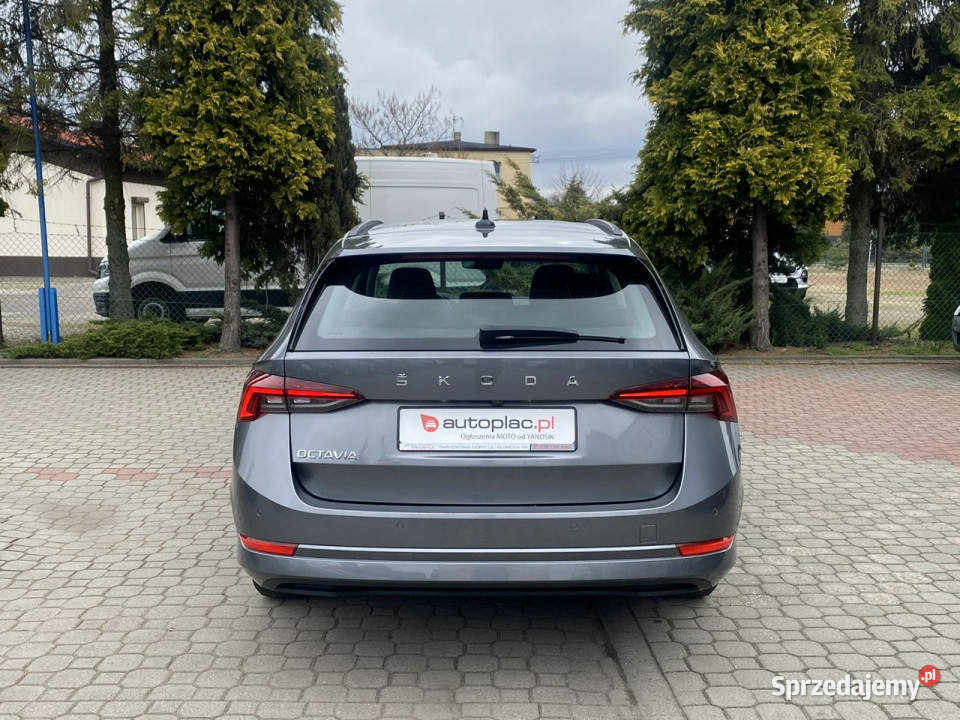 koda Octavia 20 150 Automat LEDNaviVirtual szary Tarnowskie Góry