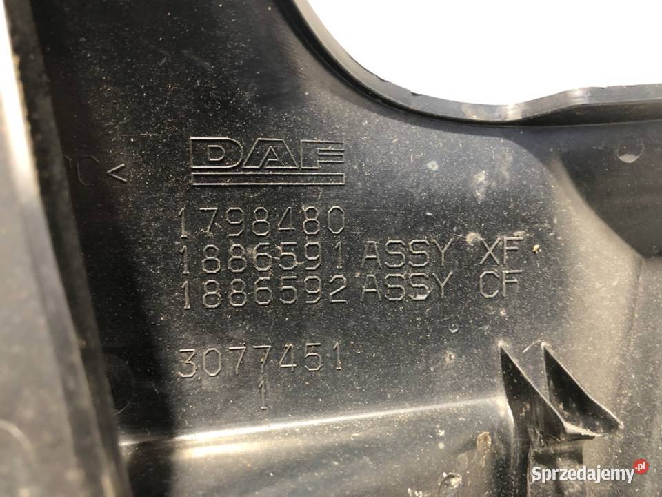 ATRAPA GRILL DAF XF 1886591 Ciągnik siodłowy