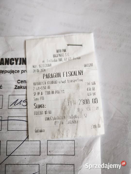 Yakima bagażnik dachowy Koziegłowy