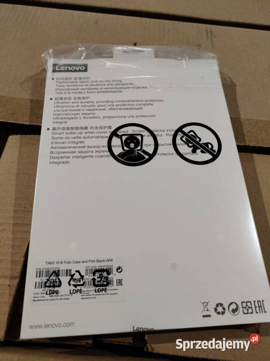 320 SZTUK Etui Lenovo Tab3 10 oryginalne etui z Włosty