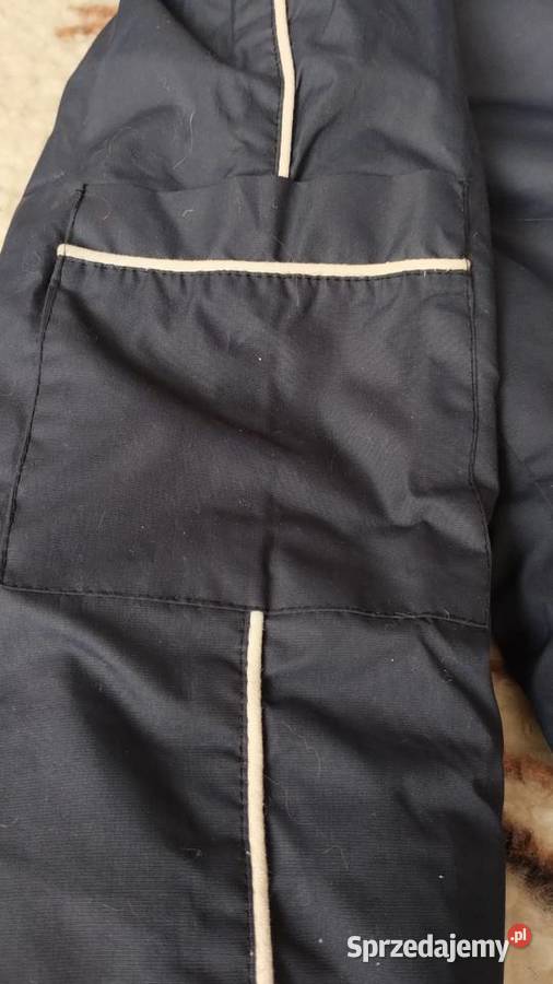 spodnie ocieplane rozmiar 110 kolor ciemny