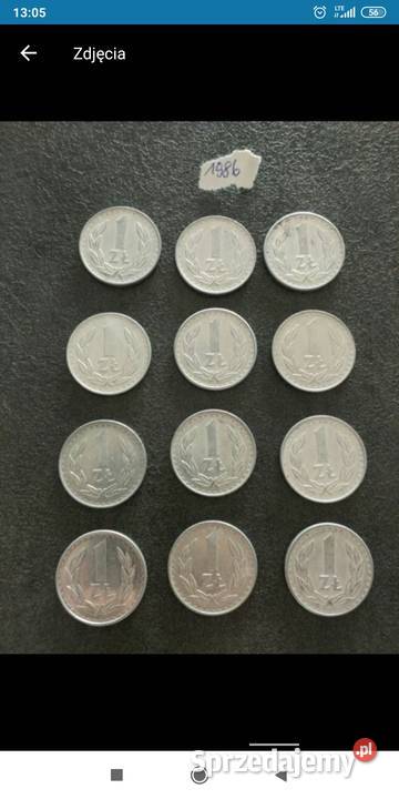 Moneta 1 zloty 197288 Bolesławiec