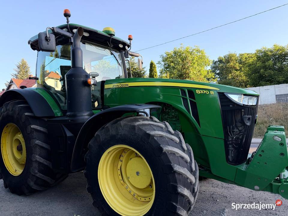 Ciągnik rolniczy John Deere 8370R skrzynia Nowa Ruda