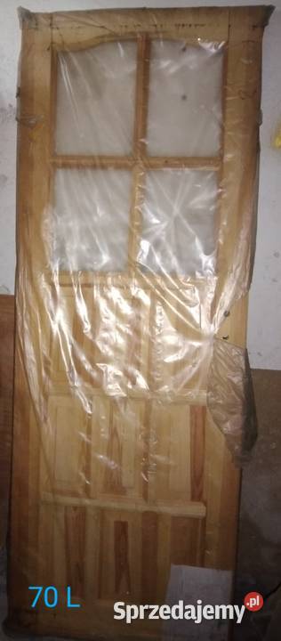Drzwi sosnowe surowe