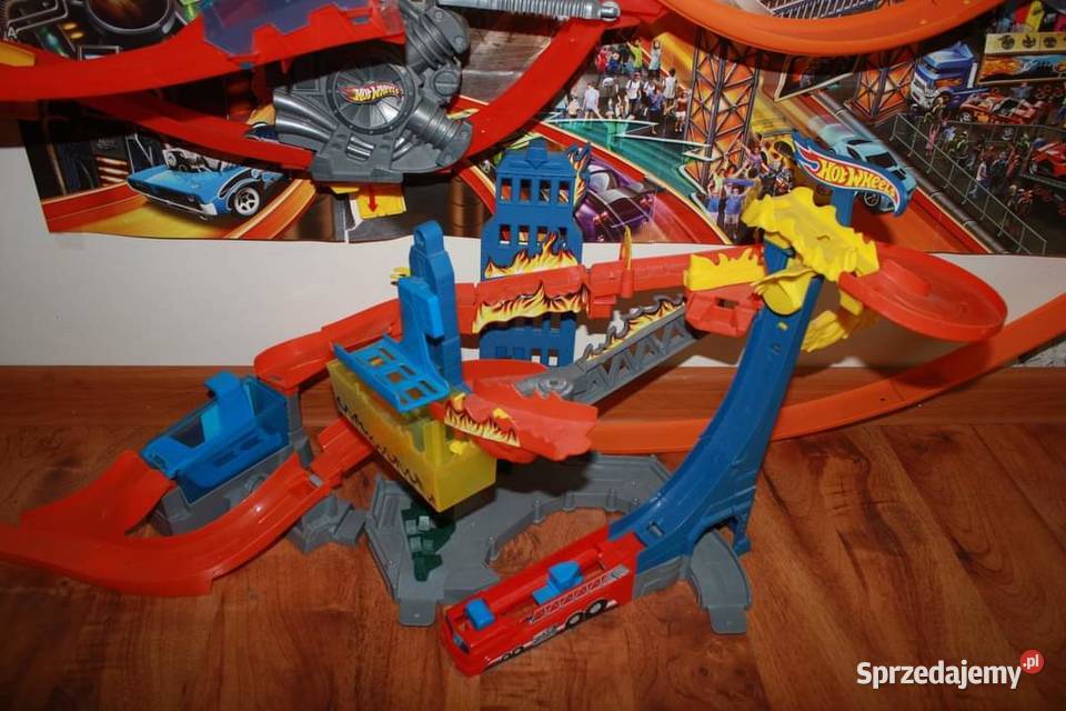 Wielki Zestaw HOT WHEELS ŚCIANOWCE plus Krosno Odrzańskie