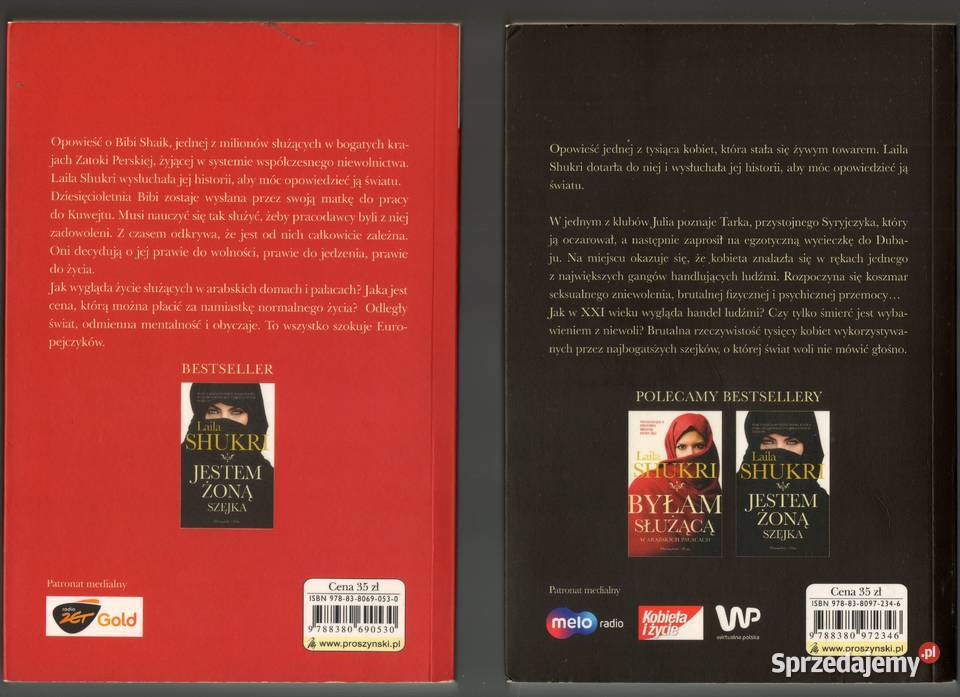 Laila Shukri kolekcja 6 książek w stanie pomorskie Gdańsk